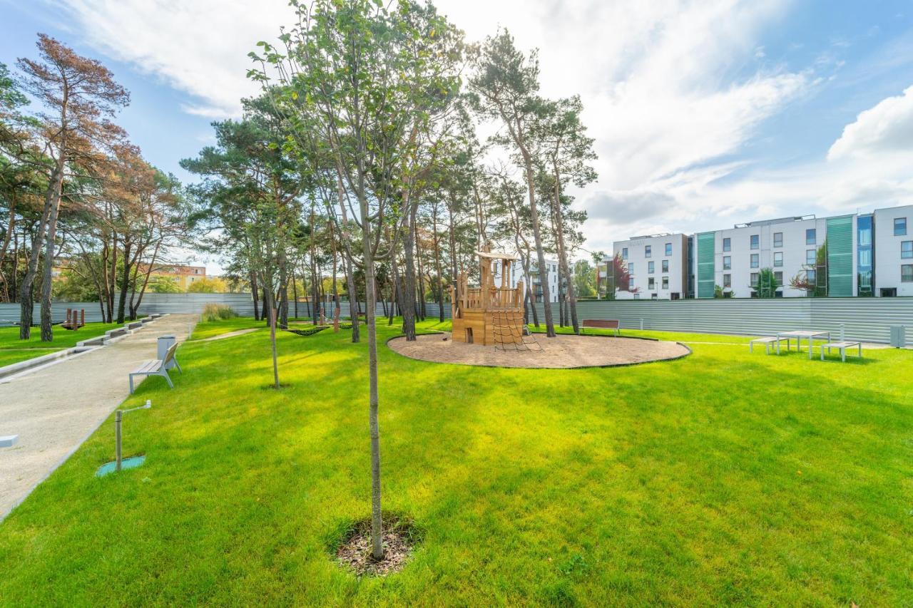 Nadmorski Dwór - Green Apartment Gdańsk Exterior foto